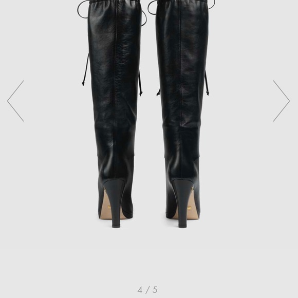 Gucci Alfa Horsebit Suede Knee-High Boots | Neiman Marcus Gucci high boots